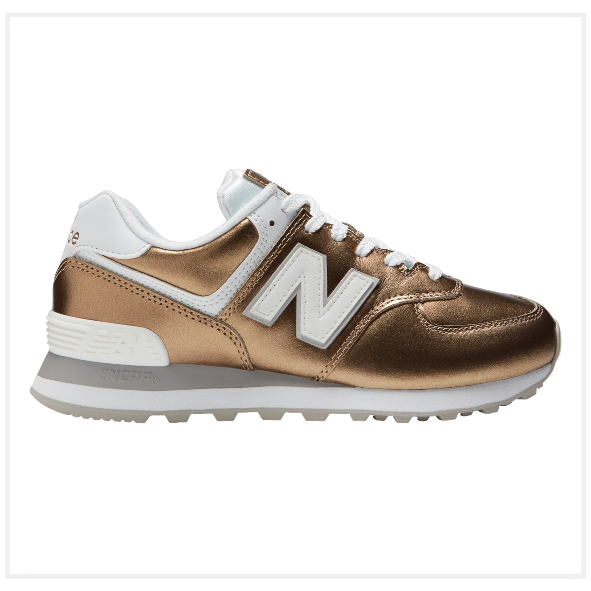 New balance mujer blancas y 2024 doradas