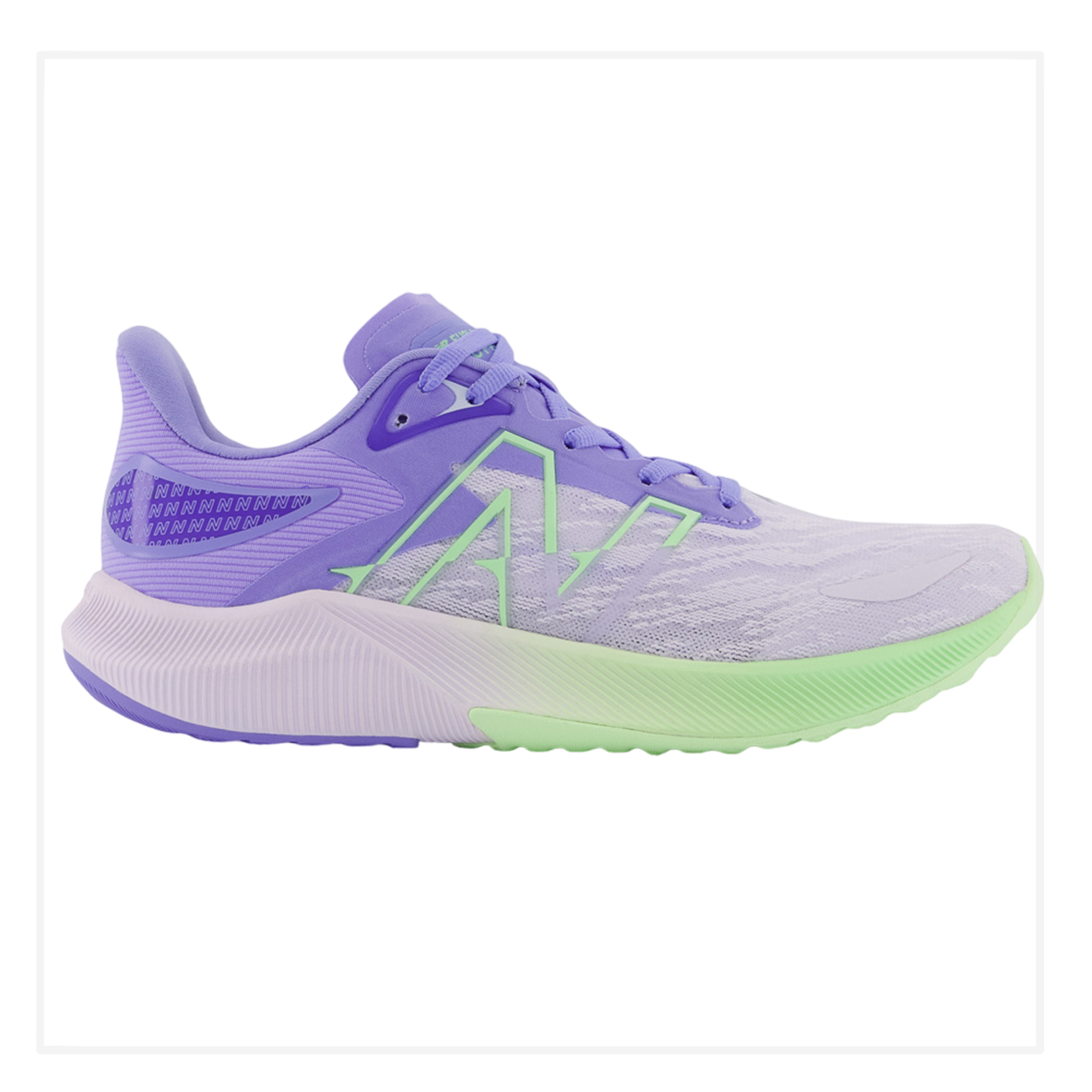 Zapato de Mujer New Balance FuelCell Propel V3 Lila Verde 212global