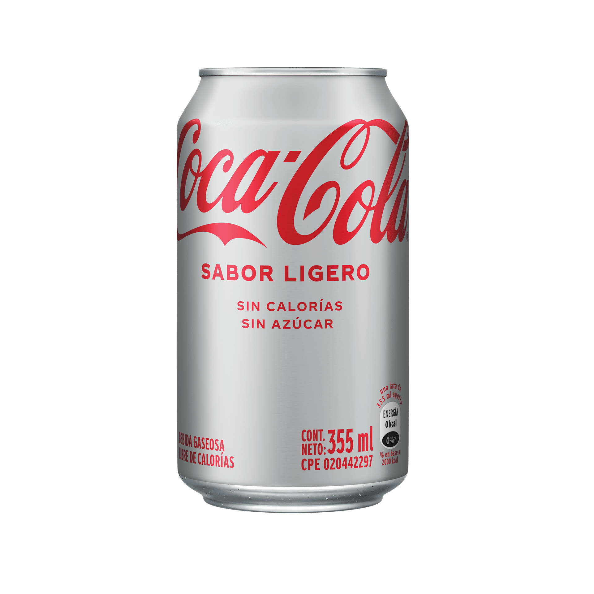Gaseosa Coca Cola lata 355 ml.