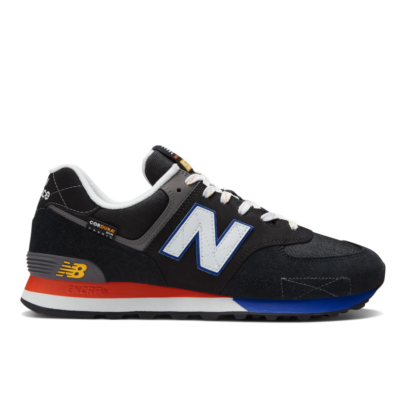 New balance 574 azul marino hombre sale