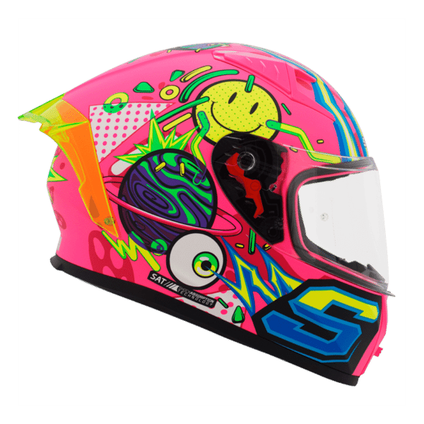 Casco Integral Shaft Colibrí Visor Transparente - 212global