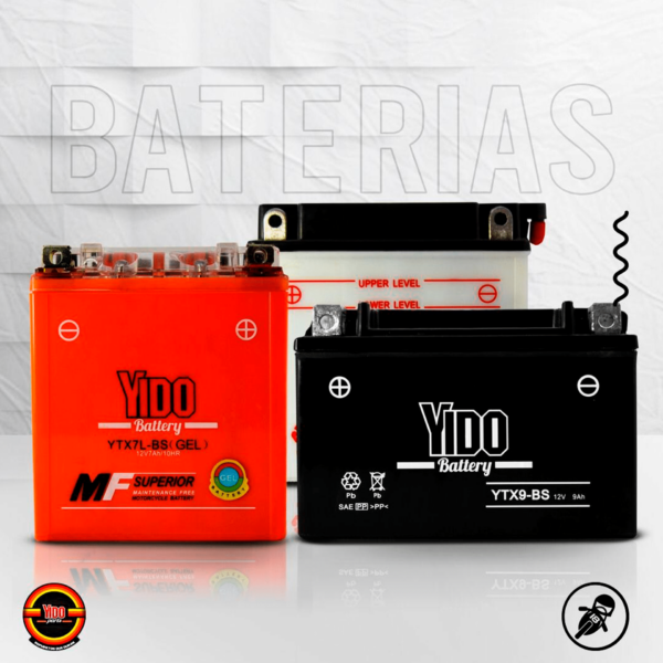 Batería para Moto Yido Battery 12N7 BS GEL Owen GN Y EN - 212global