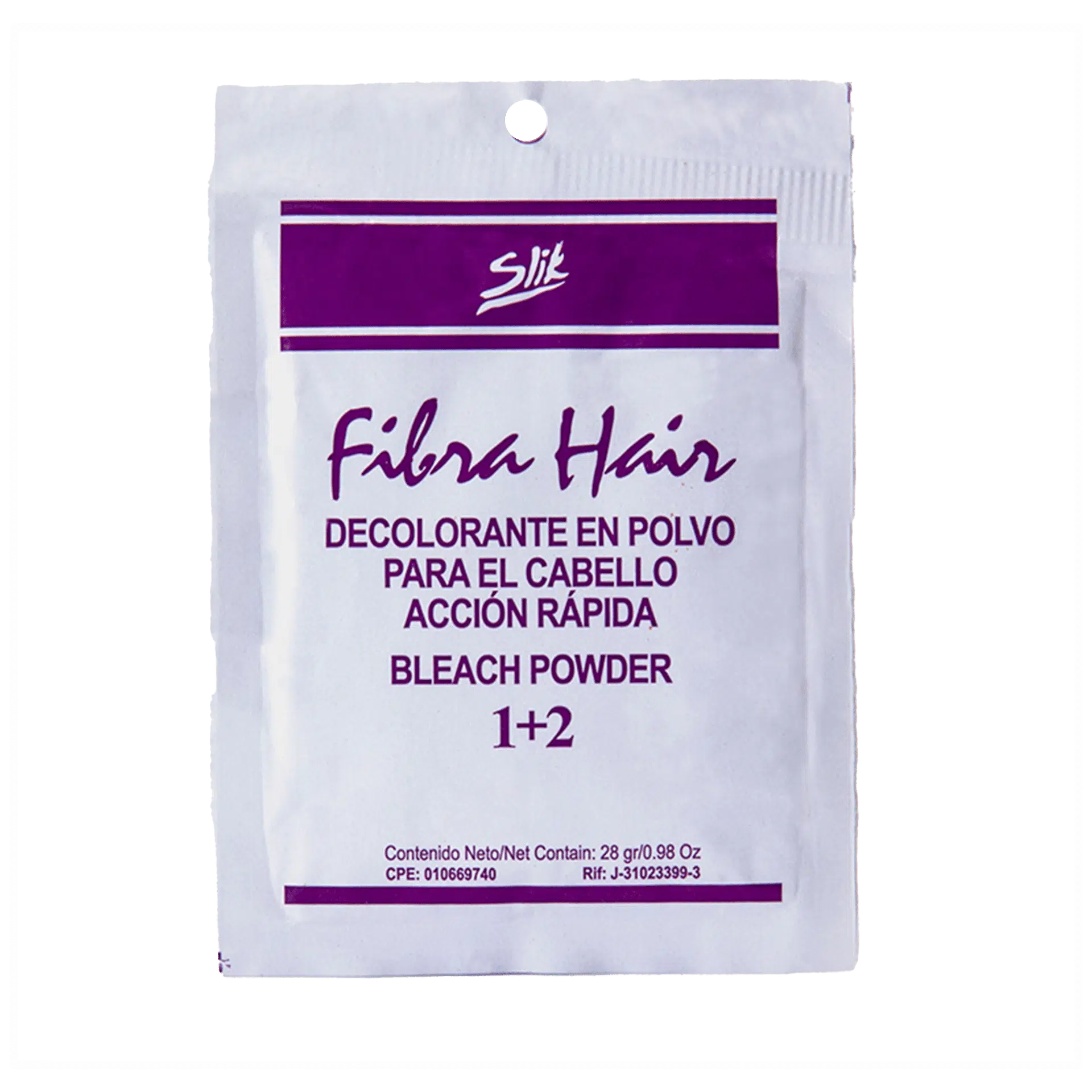 Polvo Decolorante Cabello Fibra Hair Slik 28gr - 212global