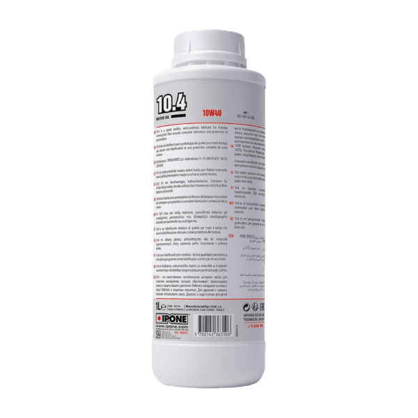 ACEITE IPONE 10W40 SEMISINTETICO 4T / 1L