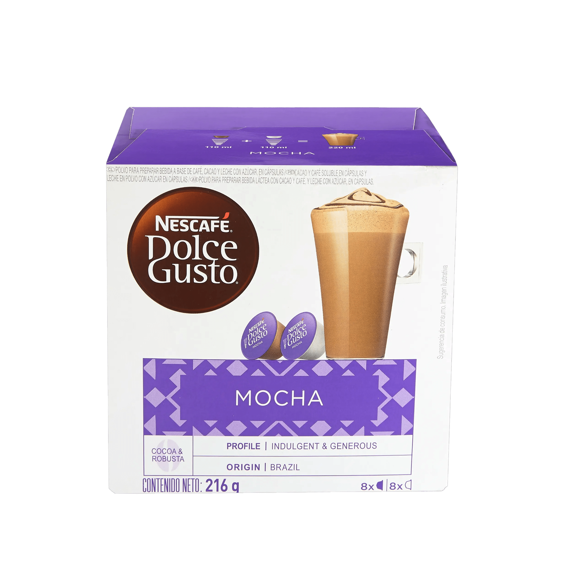 Café con leche en cápsulas Nescafé Dolce Gusto caja 30 unidades -  Supermercados DIA