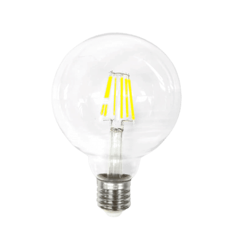 Filamento Bulbo Hammer Electronic Tipo Globo 8W 27K G95 E27 85/265V