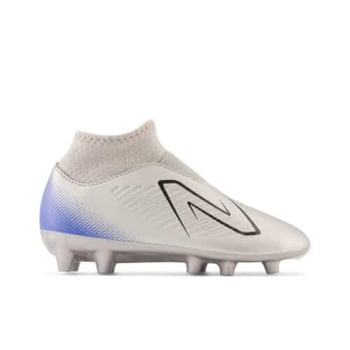 Zapato de niño New Balance Tekela V4 Magique Junior FG Plateado