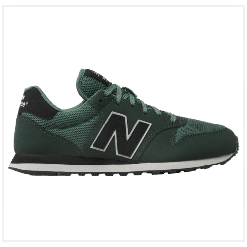 Zapato de Hombre New Balance 500 Verde/Negro