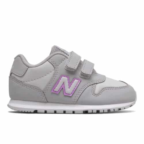 9f2f2caf6bea34a0ca59b4985fd5d373 Zapatos de Niños Unisex New Balance IV500WNG-W-I Gris/Morado