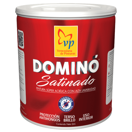 Pintura Satinada Dominó Plástico
