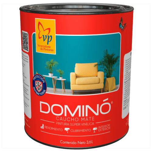 Pintura Dominó Galón Negro