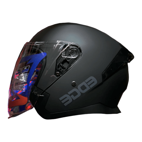 Casco Semi Integral Edge Bonnie Mate Doble Visor Transparente