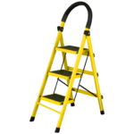 Escalera plegable trabajo herramientas