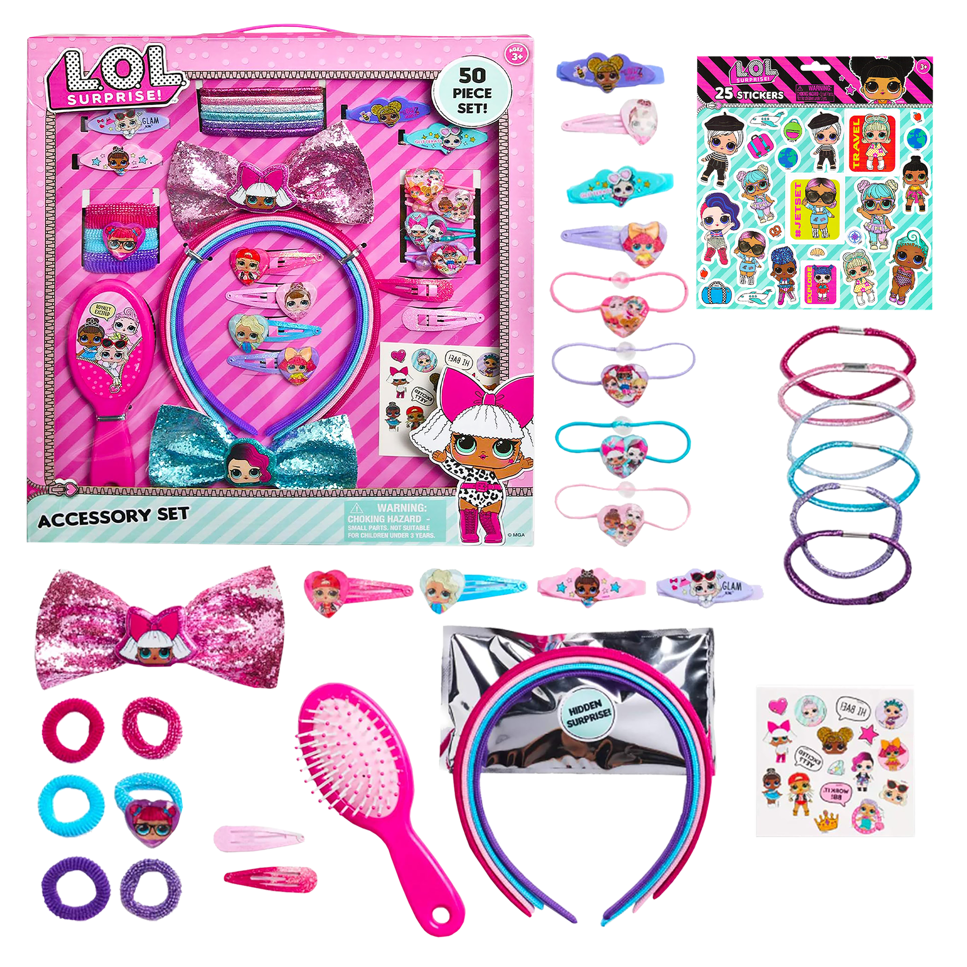 Accesorios peinados cabello niñas 