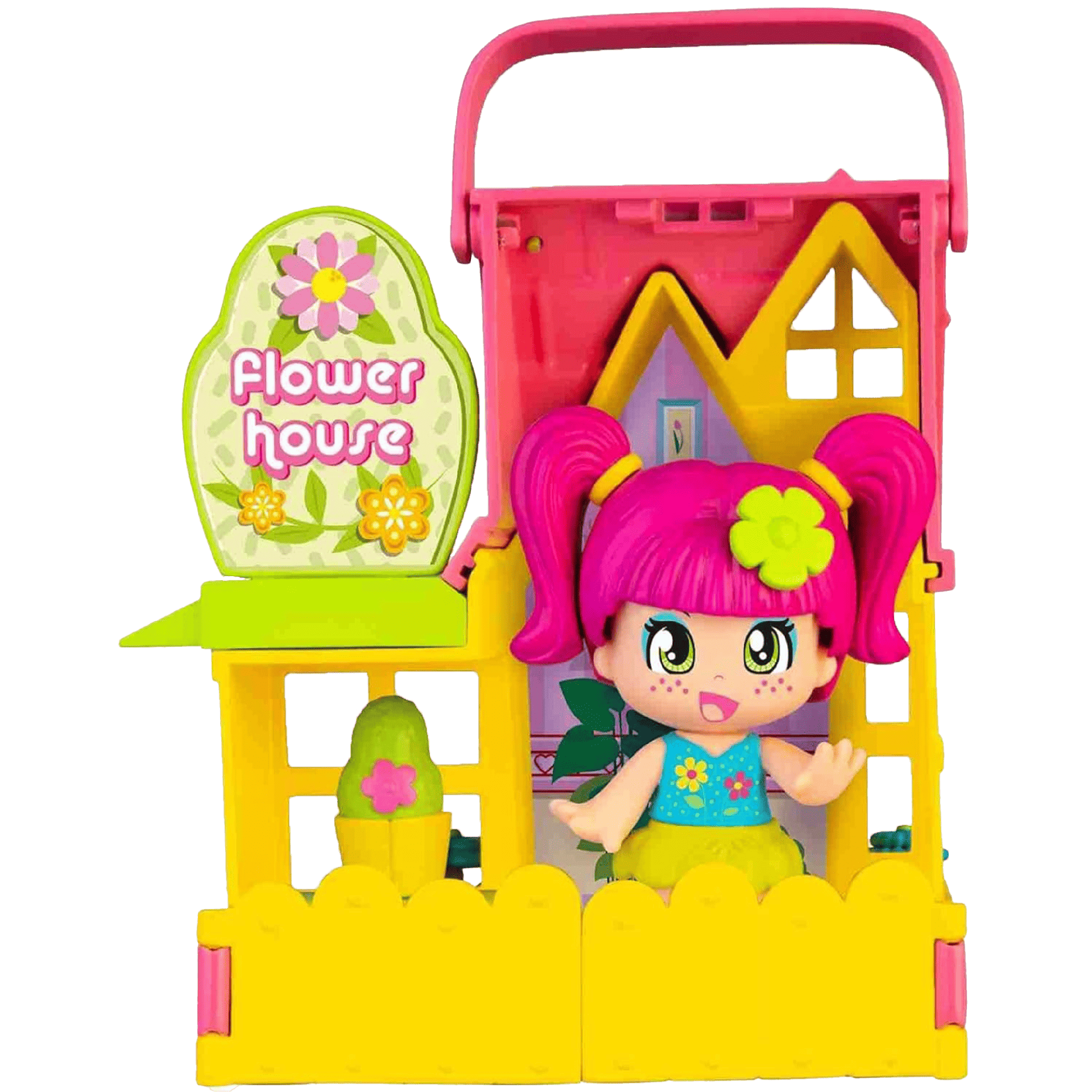 Mini Casita de Flores PinyPon Famosa con Accesorios Figura de Nina 212global