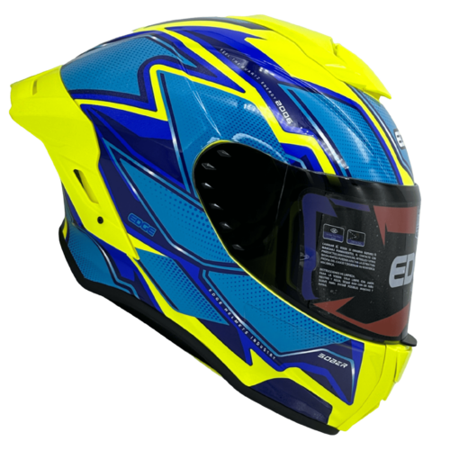 Casco Integral Edge Shangai Quartz Visor Oscuro