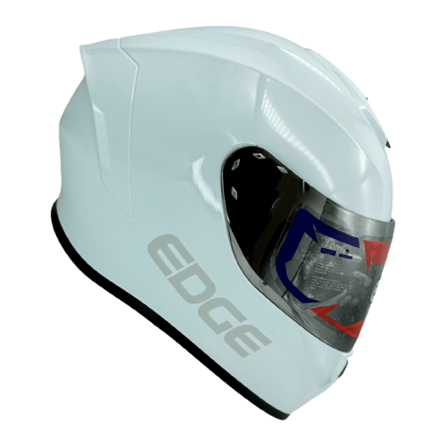 Casco Integral Edge Zoom Berlin Visor Espejo Blanco