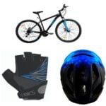 Combo MTB Guantes Casco