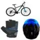 Combo MTB Guantes Casco