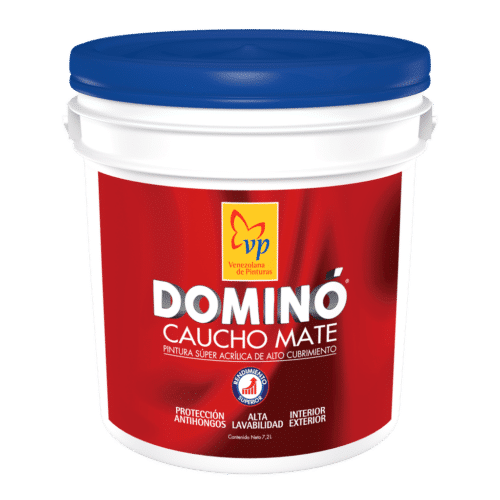 Pintura caucho mate superior.