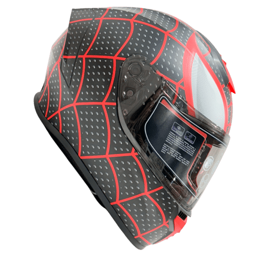 Casco Integral Edge Frankie Miles Morales Visor Oscuro