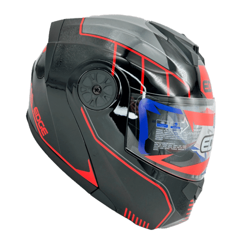 Casco Modular Edge Turbo II GX3 Brillante Doble Visor Transparente