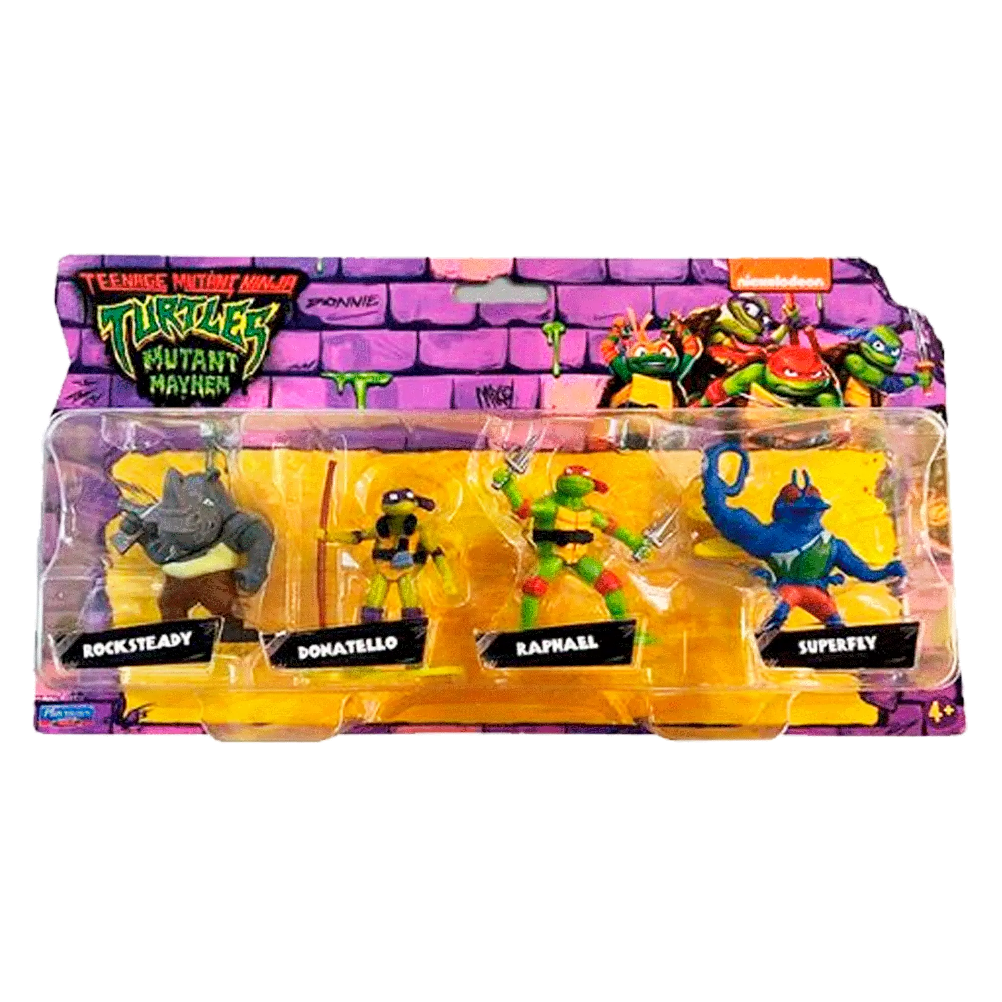 Minifiguras Tortugas Ninja Playmates Toy Teenege Mutant Ninja 4pzas -  212global, image size:2000x2000