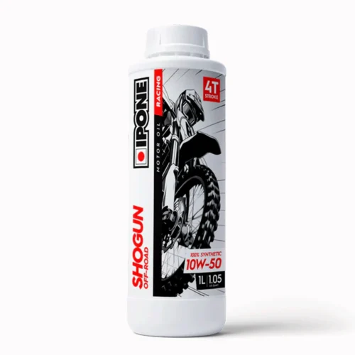 b4f64b48c2b3da4478ee00b2b53967f3 Aceite 10W50 Sintético Moto 4T Ipone 10.5 Shogun Off Road 1lt