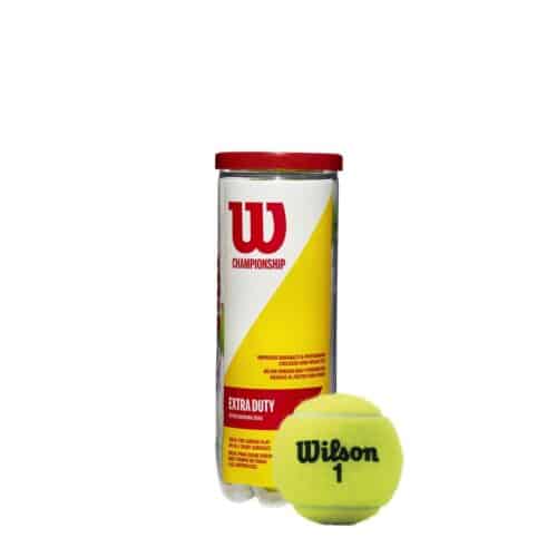 8f95620252e75ed611347f646fc2c342 Pelotas de Tenis Wilson Championship Extra Duty Tubo de 3 unds (T1001)