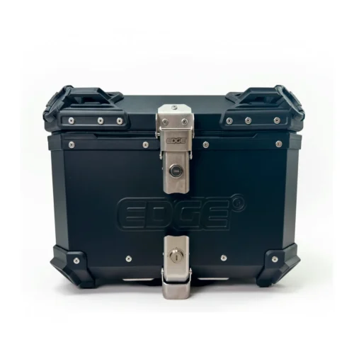 Maleta para Moto Edge Esquinas Protegidas Aluminio 45lts