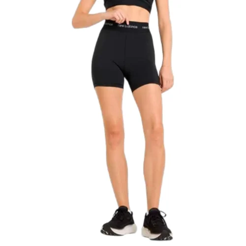 Short 5 Pulgadas Mujer New Balance Sleek High Rise Sport